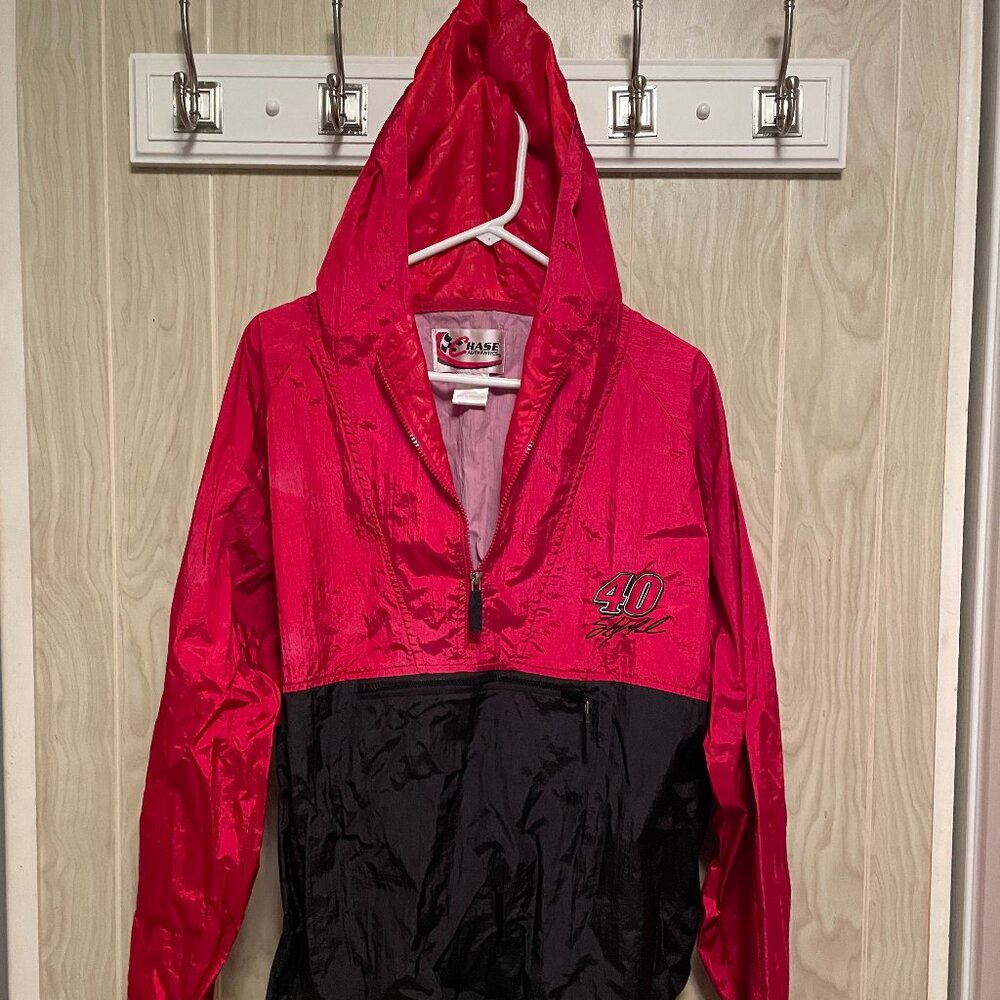 NASCAR HOODED XLARGE WINDBREAKER
